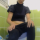 An Eastern-European girl sits on a toilet, takes a shit with several, clear-sounding plops and pisses. She wipes when finished. Presented in 720P HD. Over 2.5 minutes.